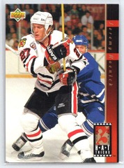 1993 Upper Deck Jeremy Roenick #HT18 Hat Tricks Chicago Blackhawks